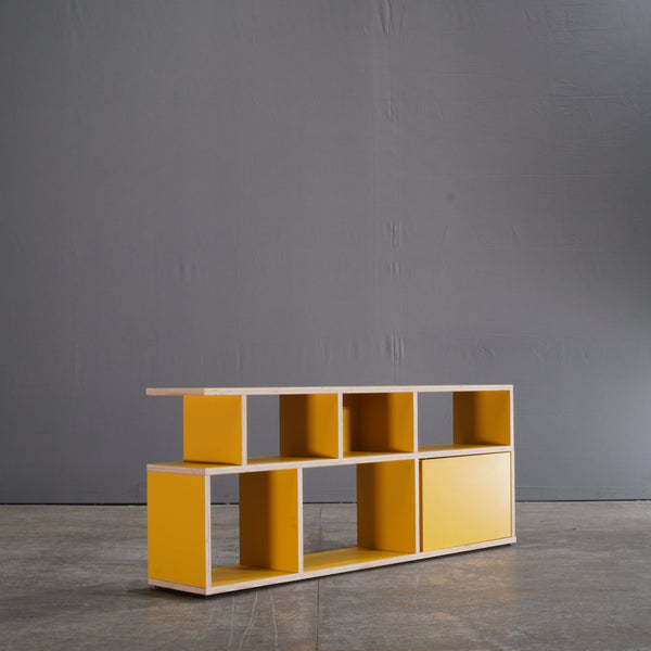Yellow Plywood Sideboard by Tylko - REHAUS - Tylko