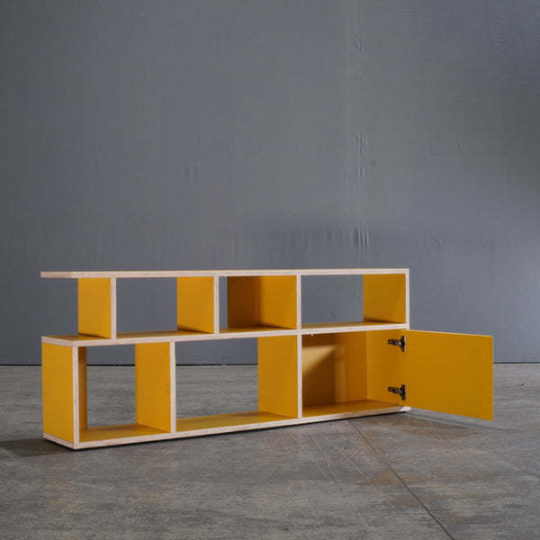 Yellow Plywood Sideboard by Tylko - REHAUS - Tylko