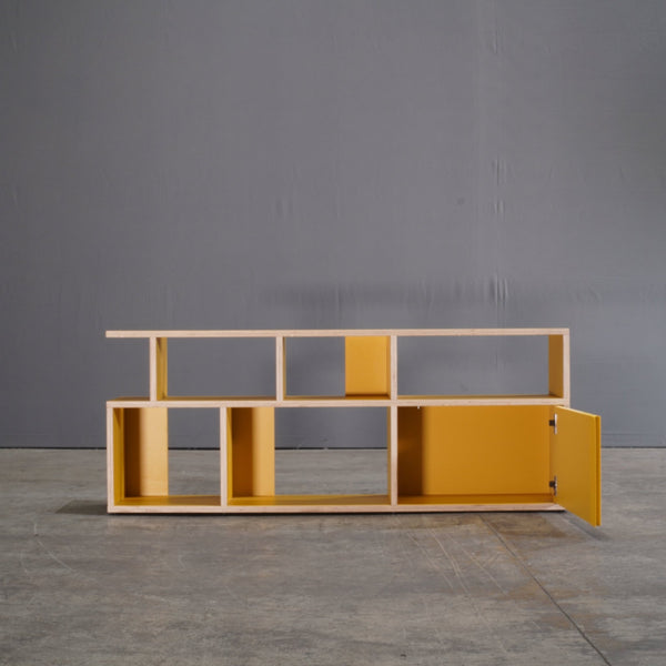 Yellow Plywood Sideboard by Tylko - REHAUS - Tylko