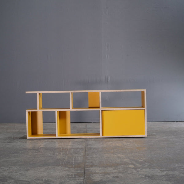 Yellow Plywood Sideboard by Tylko - REHAUS - Tylko