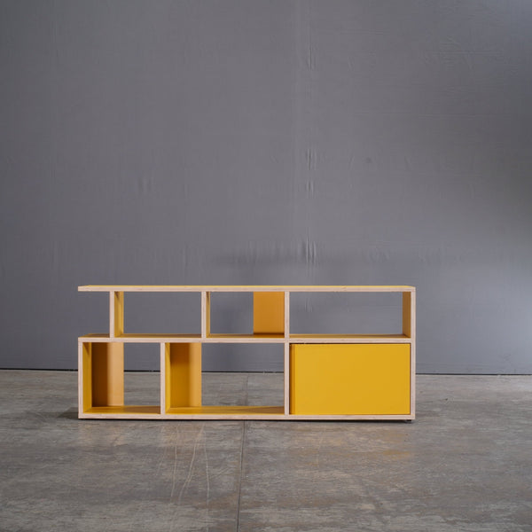 Yellow Plywood Sideboard by Tylko - REHAUS - Tylko