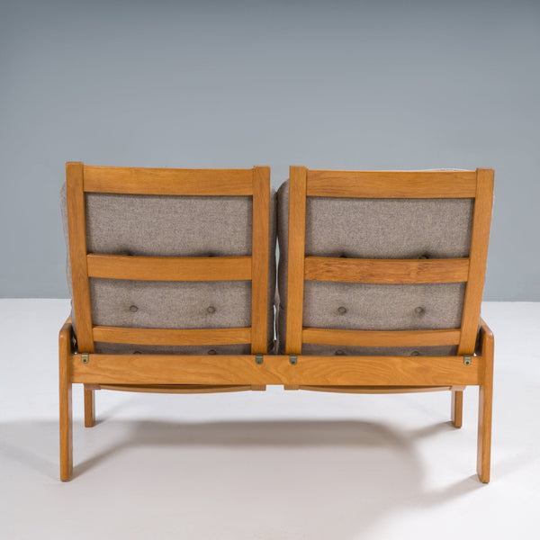 Yngve Ekström for Swedese Set of Two Sofas, Footstool and Coffee Table Set, 1960s - REHAUS - Yngve Ekström