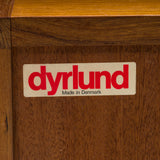 Vintage Danish Dyrlund Solid Teak Wood Bookshelf, 1970s