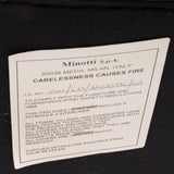 Minotti by Gordon Guillaumier Monge Grey Leather Stool