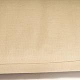 2 Seater Phillipe Hurel Brown Leather & Fabric Sofa - REHAUS - Philippe Hurel