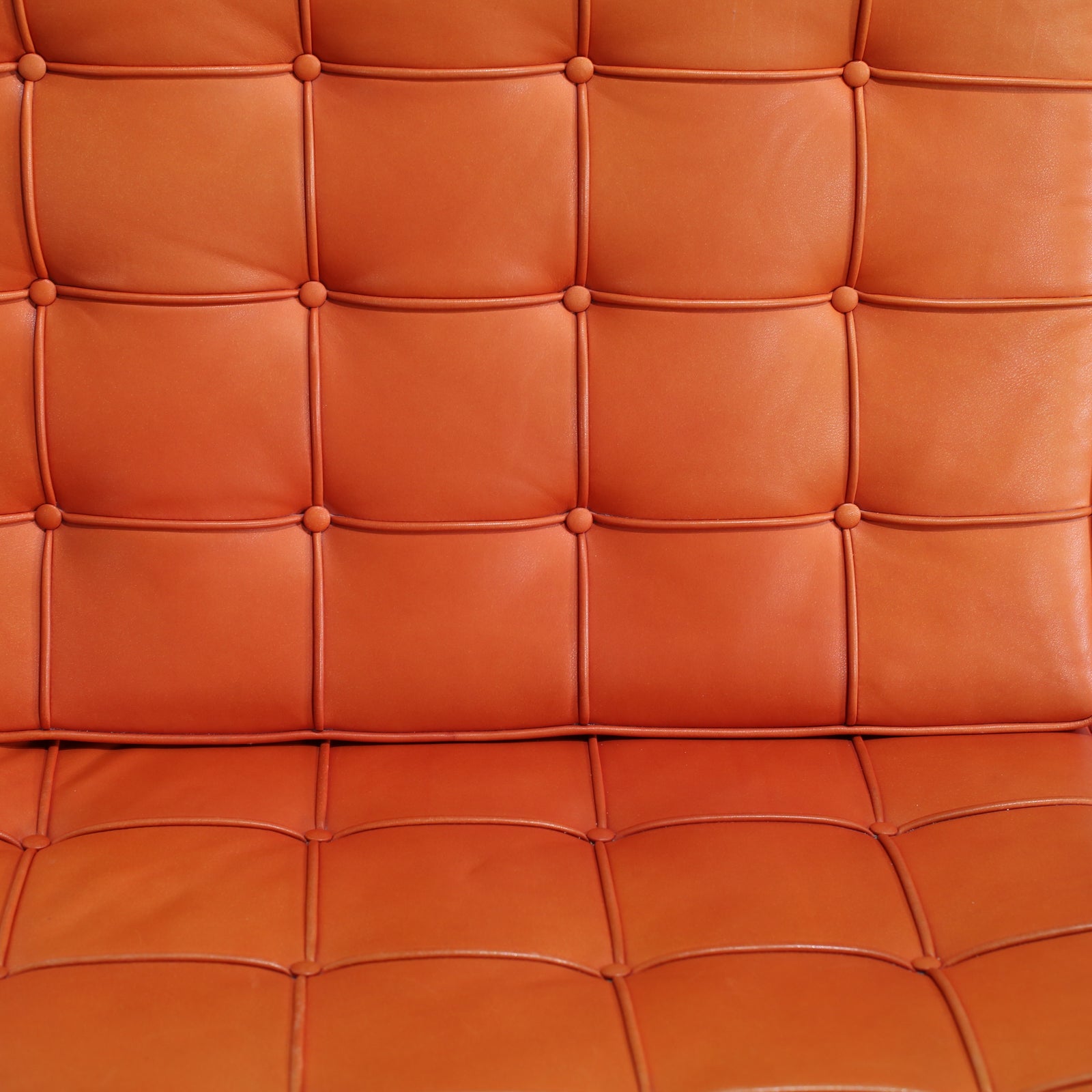 Knoll Barcelona Chairs and Footstool by Ludwig Mies van der Rohe