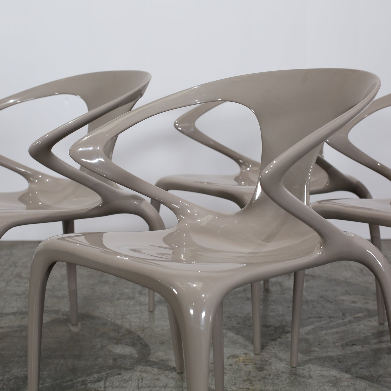 Roche Bobois Ava Dining Chairs, Set of Four