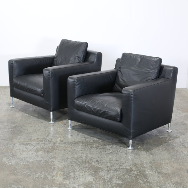 B&B Italia Harry Armchairs, Set of Two