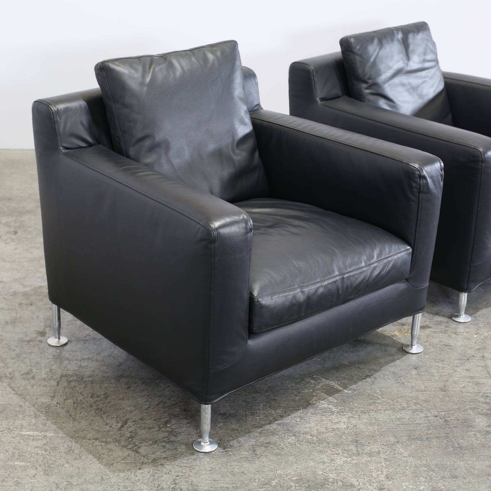 B&B Italia Harry Armchairs, Set of Two