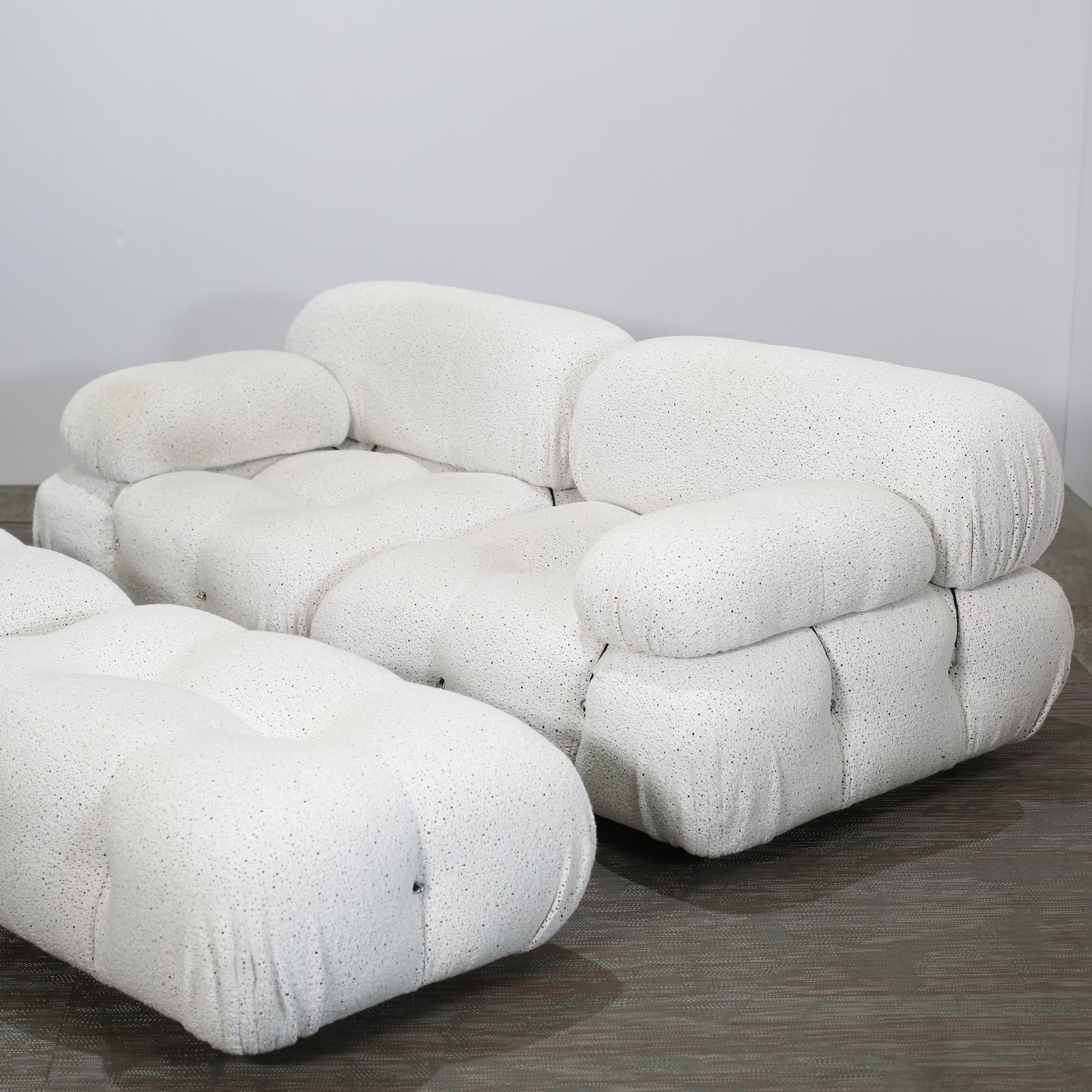 B&B Italia Camaleonda Modular Sofas and Matching Ottomans
