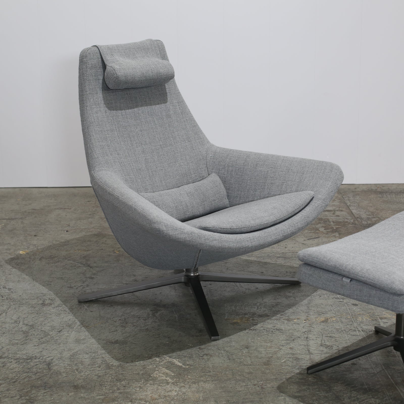 B&B Italia Metropolitan Armchair & Footstool