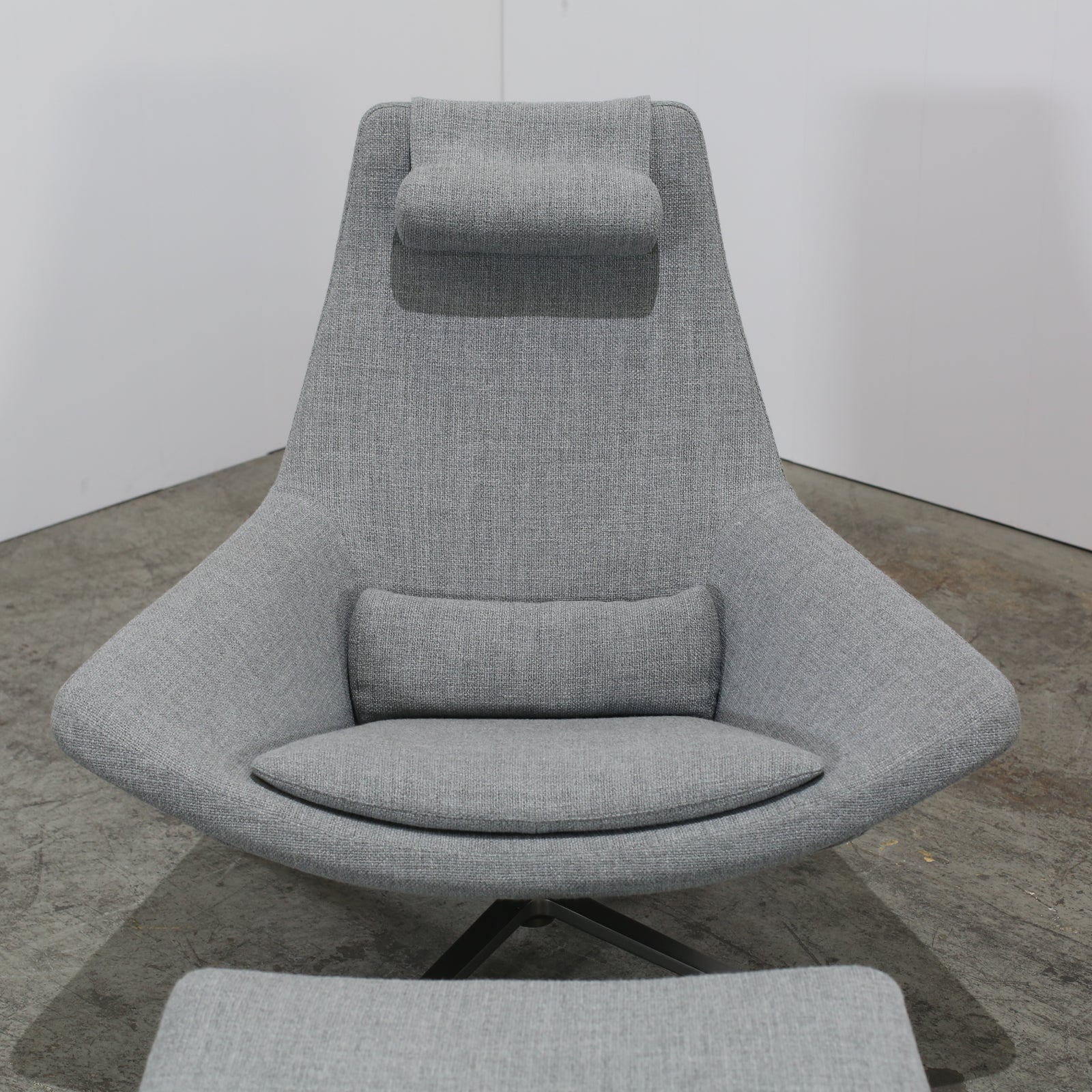 B&B Italia Metropolitan Armchair & Footstool