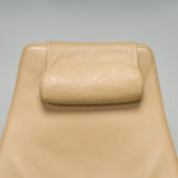 B&B Italia by Jeffrey Bernett Metropolitan ME100/1 Leather Armchair & Footstool