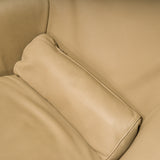 B&B Italia by Jeffrey Bernett Metropolitan ME100/1 Leather Armchair & Footstool