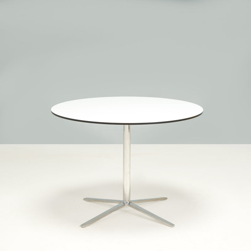 B&B Italia by Jeffrey Bernett Round Cosmos White Dining Table 100cm
