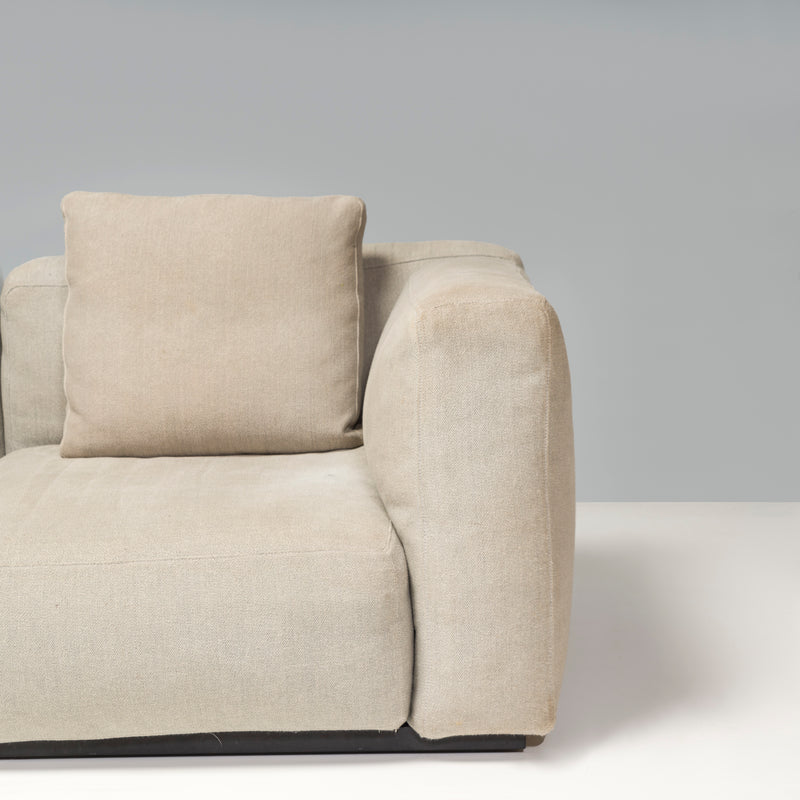 Cassina by Piero Lissoni Grey Mex Cube Sectional Corner Sofa