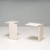 Konstantin Grcic for Classicon Diana B White Side Tables, Set of 2