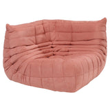 Ligne Roset by Michel Ducaroy Togo Pink Two Seater and Corner Sofa