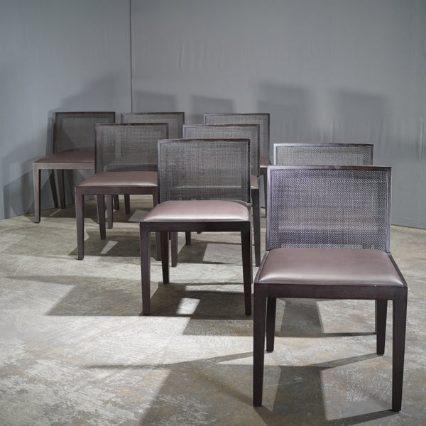 Poliform Valentina by Carlo Colombo Dining Chairs, Set of Four