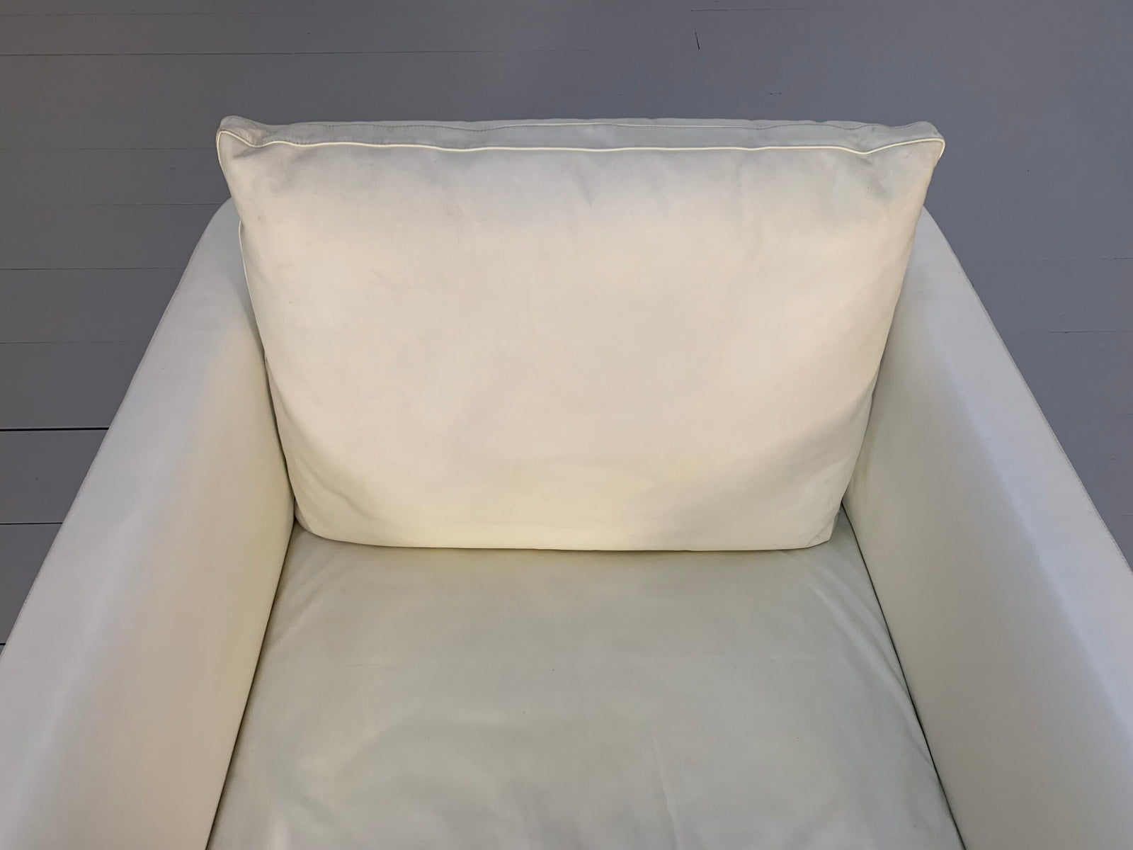 B&B Italia Maxalto Apta Armchair - In White Gamma Leather