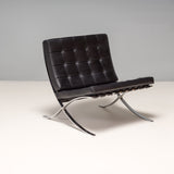 Ludwig Mies Van der Rohe & Lilly Reich by Knoll Black Leather Barcelona Chair