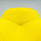 Pierre Paulin for Ligne Roset Yellow Fabric Pumpkin High Back Armchair