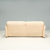 Cassina by Vico Magistretti Maralunga Cream Boucle 2-Seater Sofa