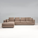 Minotti by Rodolfo Dordoni Grey Fabric Andersen Line Modular Sofa