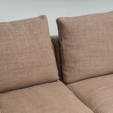 Minotti by Rodolfo Dordoni Grey Fabric Andersen Line Modular Sofa