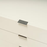 Minotti by Rodolfo Dordoni  White Lacquer Harvey Chest of Drawers