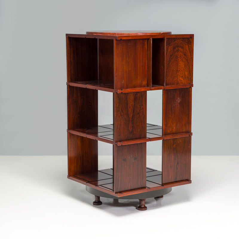 Gianfranco Frattini for Bernini Rosewood Modello 823 Bookshelf, 1960s