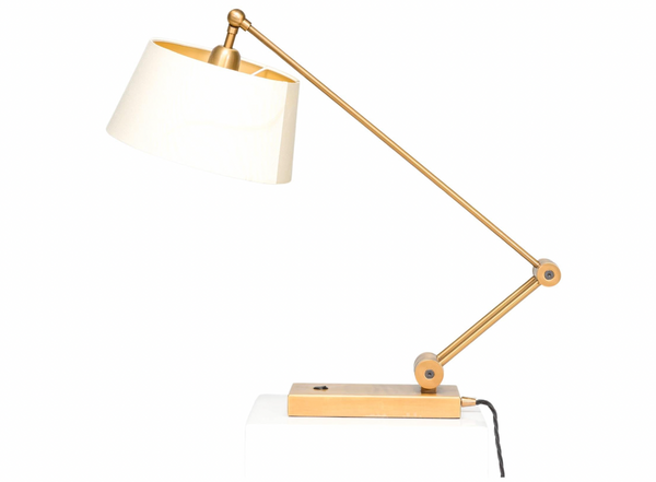 John - Richard Brass Desk Lamp