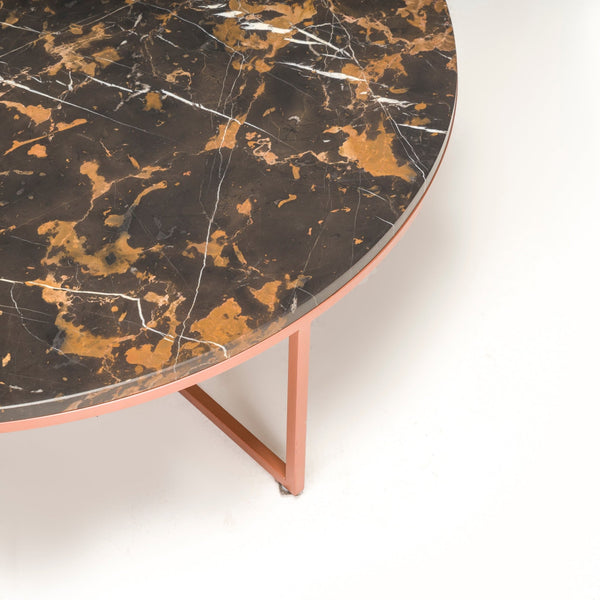 Amode Porto Black Gold Marble Coffee Table - REHAUS - Amode