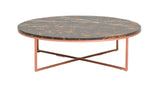 Amode Porto Black Gold Marble Coffee Table - REHAUS - Amode