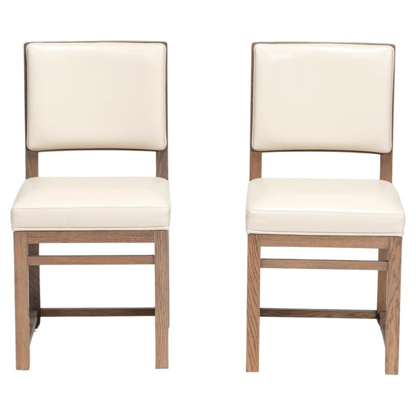 Antonio Citterio for Maxalto Musa Oak & Leather Dining Chairs, Set of 2 - REHAUS - Max Alto