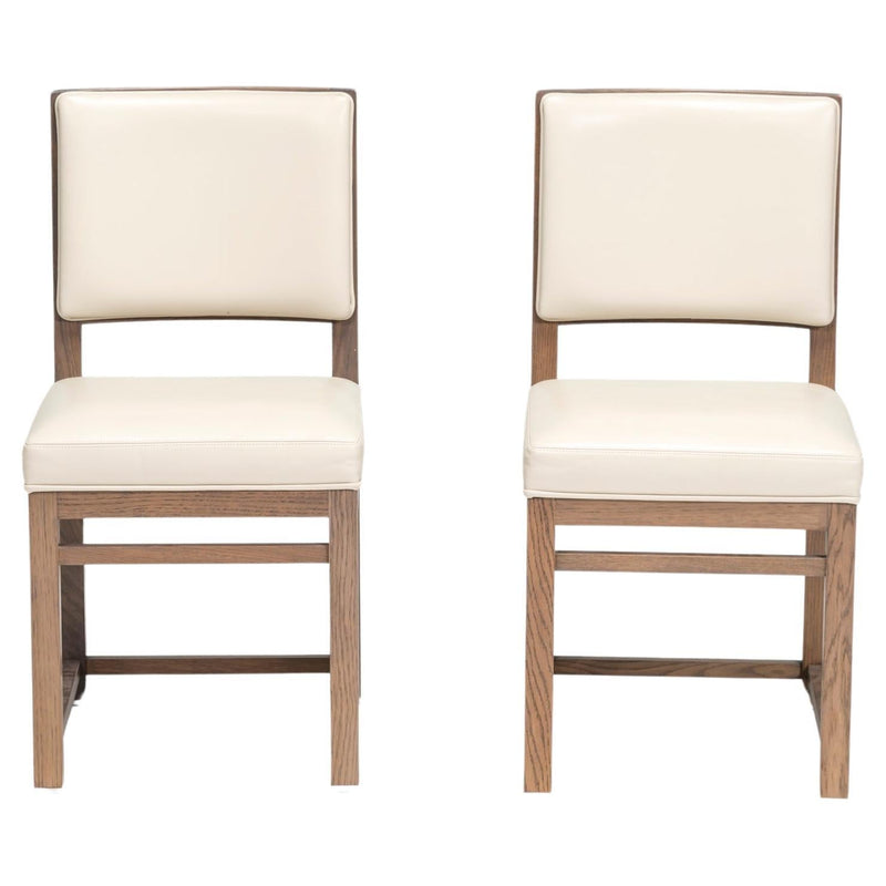 Antonio Citterio for Maxalto Musa Oak & Leather Dining Chairs, Set of 2 - REHAUS - Max Alto