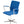 Arne Jacobsen for Fritz Hansen Blue Fabric Model 3291 Oxford Office Chair - REHAUS - arne jacobsen