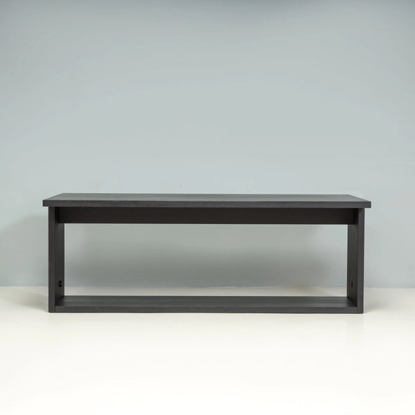 B&B Italia by Antonio Citterio Argo Brushed Black Oak Dining Table - REHAUS - Antonio Citterio