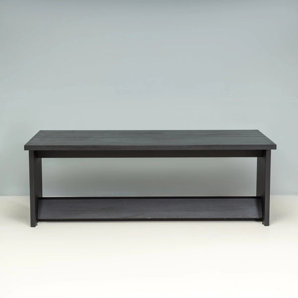 B&B Italia by Antonio Citterio Argo Brushed Black Oak Dining Table - REHAUS - Antonio Citterio