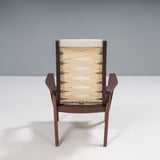 B&B Italia by Antonio Citterio Cream Pony Hair Leather J.J. Armchair - REHAUS - Antonio Citterio