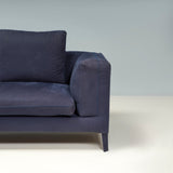 B&B Italia by Antonio Citterio Dark Blue Fabric Michel Corner Sofa - REHAUS - Antonio Citterio