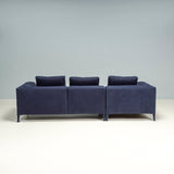 B&B Italia by Antonio Citterio Dark Blue Fabric Michel Corner Sofa - REHAUS - Antonio Citterio