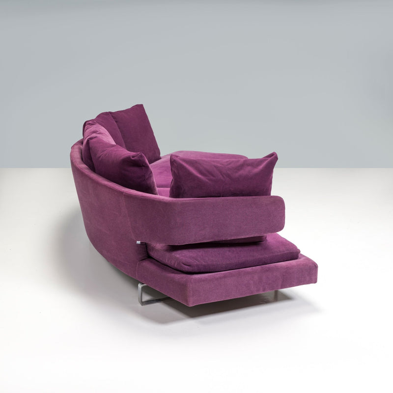 B&B Italia by Antonio Citterio Purple Fabric A320CS Arne Sofa, 2007 - REHAUS - B&B Italia