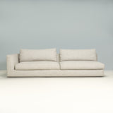 B&B Italia by Antonio Citterio Richard Grey Fabric Corner Sofa - REHAUS - Antonio Citterio