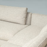 B&B Italia by Antonio Citterio Richard Grey Fabric Corner Sofa - REHAUS - Antonio Citterio