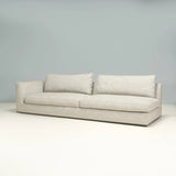 B&B Italia by Antonio Citterio Richard Light Grey Single Arm Sofa - REHAUS - Antonio Citterio