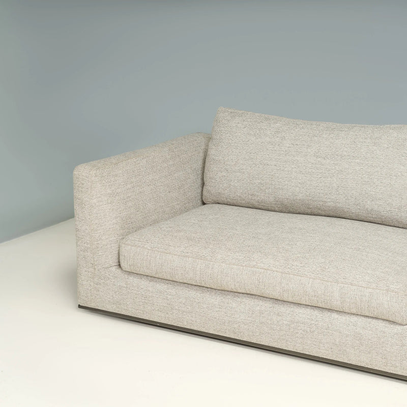 B&B Italia by Antonio Citterio Richard Light Grey Single Arm Sofa - REHAUS - Antonio Citterio