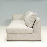 B&B Italia by Antonio Citterio Richard Light Grey Single Arm Sofa - REHAUS - Antonio Citterio