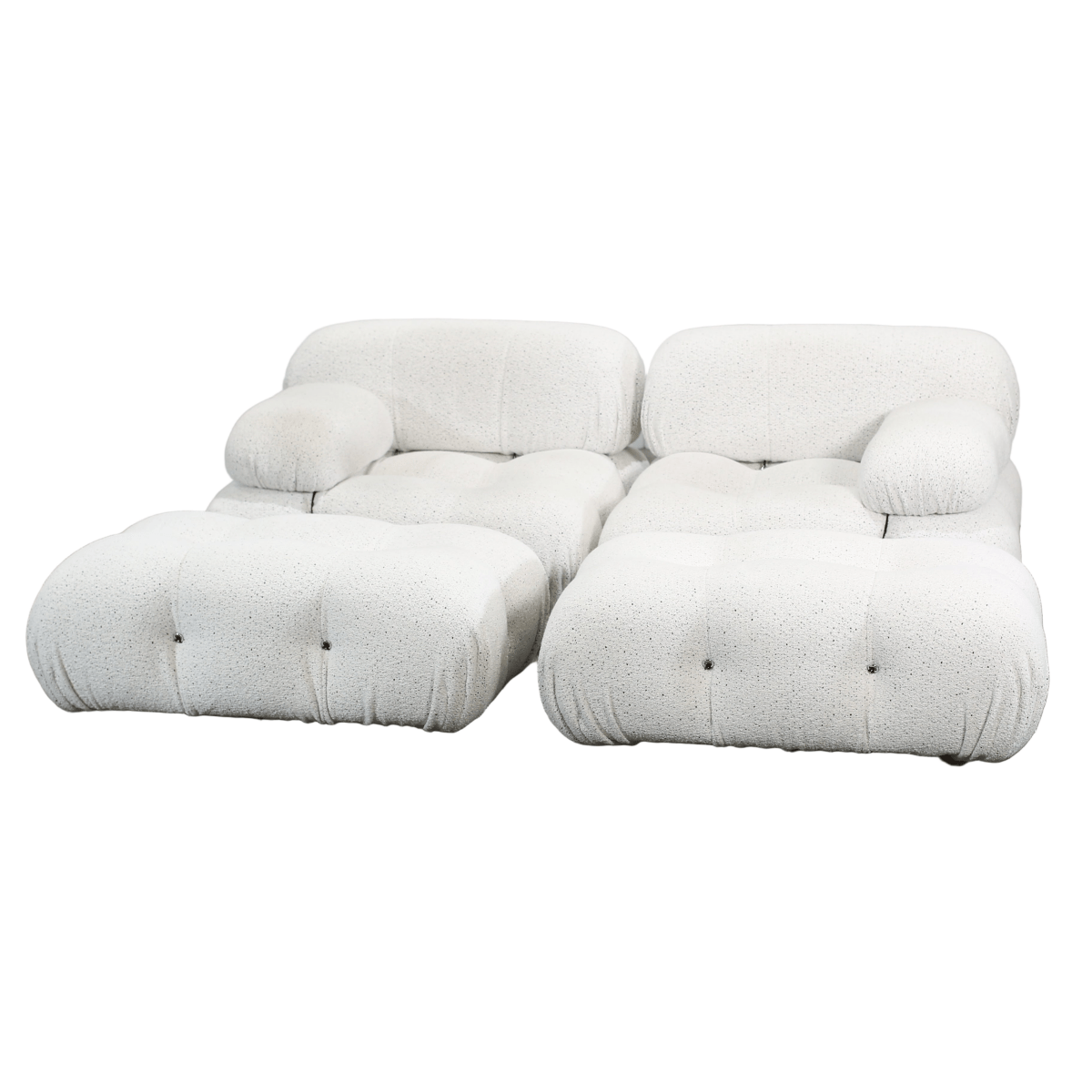 B&B Italia Camaleonda Modular Sofa and Matching Ottomans @ REHAUS