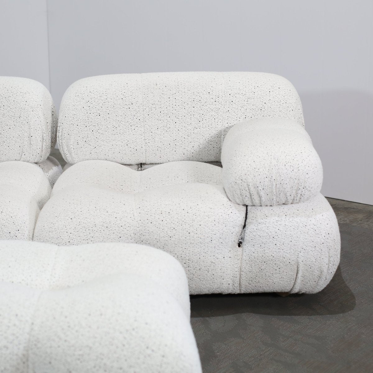 B&B Italia Camaleonda Modular Sofa and Matching Ottomans @ REHAUS